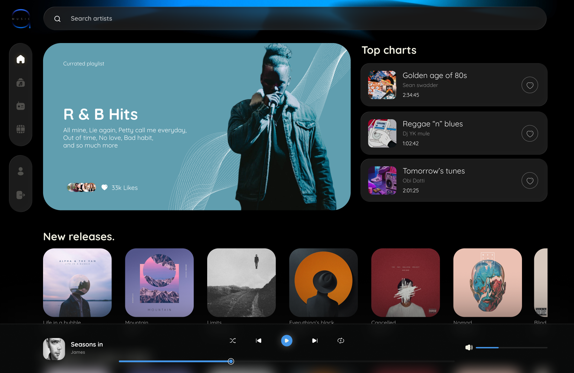 Aura Music Interface